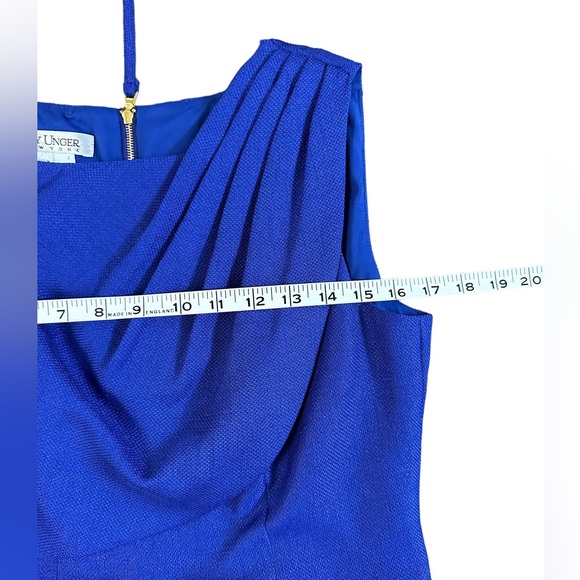 Kay Unger Blue Sheath Dress - Picture 8 of 10